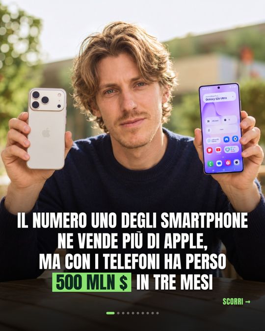 Il numero uno degli smartphone ne vende più di Apple